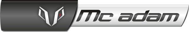 Vêtements moto : Mac adam change de logo