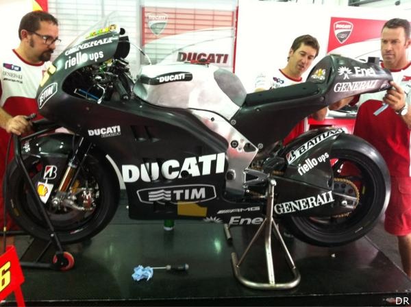 MotoGP : un œil sur la Ducati GP12 à Sepang