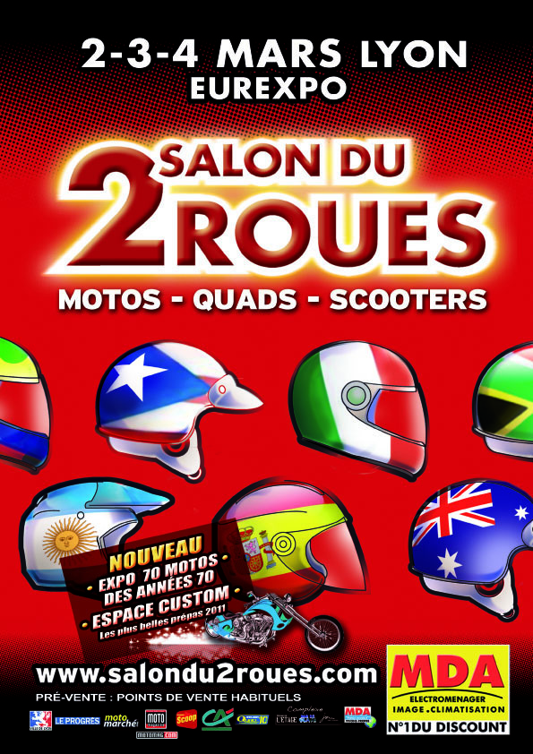 Salon de la moto de Lyon du 2 au 4 mars : nouveautés (...)