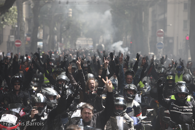 Manifs moto du 24 mars : plus de 70.000 motards dans (...)