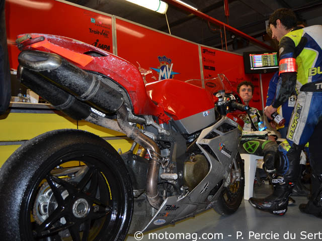 Bol d'Or 2012 : abandon de la MV Agusta