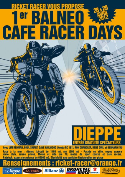Moto anciennes à Dieppe : Balnéo moto thérapie