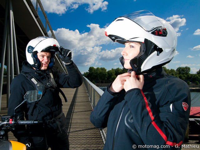 Essai casque modulable Clearance