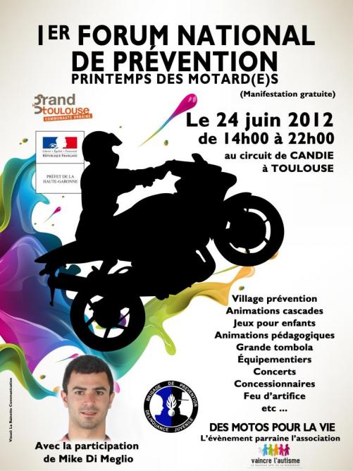 Toulouse : les motards soutiennent l'association (...)