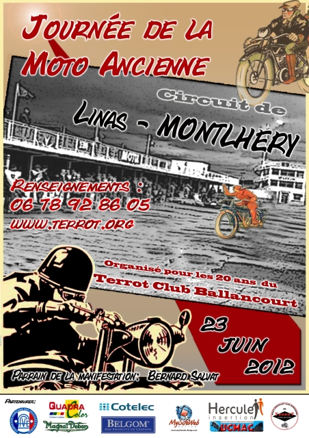 Moto Anciennes : Le club Terrot Invite à Montlhéry