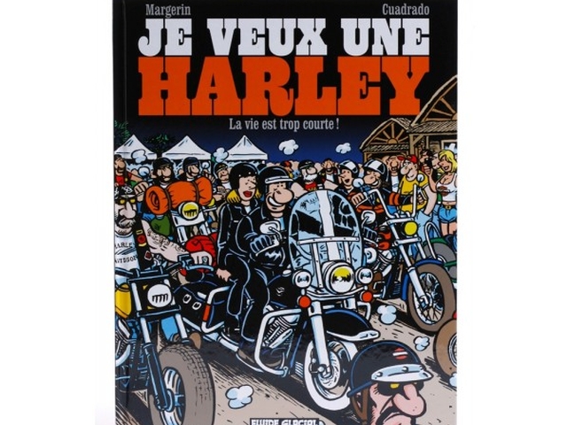 Bande dessinée : Margerin et Cuadrado veulent une Harley (...)
