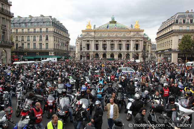 Contre le contrôle technique : 5000 motards dans les (...)