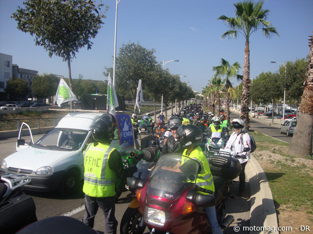 Manif à Nîmes 2300 motards s'opposent à « l'euro (...)