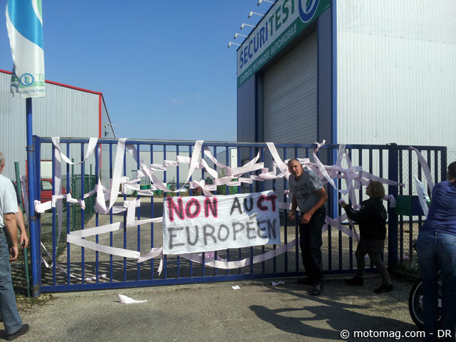 Agen - Villeneuve : 300 motards en colère contre le (...)