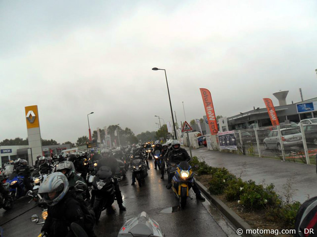 Anti-CT en Saône-et-Loire : les motards rencontrent un (...)