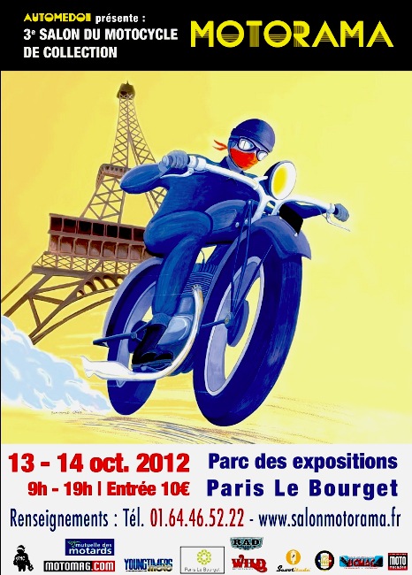 Moto ancienne ce week-end : Motorama, le salon du (...)