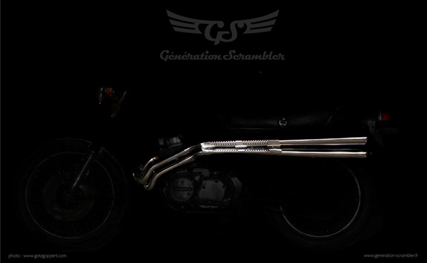Nouveauté moto : une Honda CB 750 Scrambler au Salon (...)