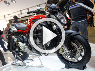 MV Agusta 800 Brutale au Salon de Milan