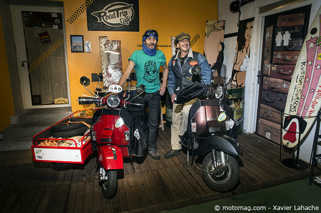 Paris Dak'Art en scooter : les machines sont (...)