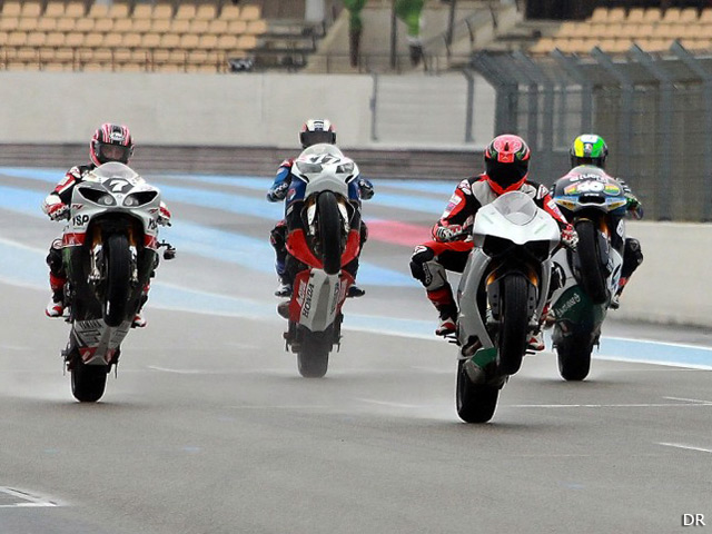 Sport : Schumacher à moto sur le Paul Ricard avec Keith (...)
