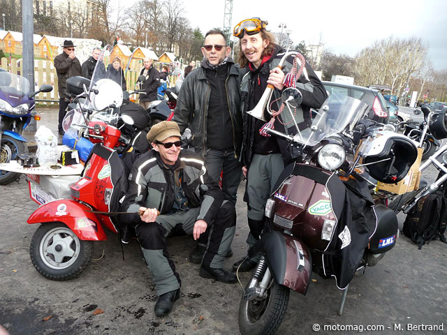 Paris Dakar en scooter, c'est parti !