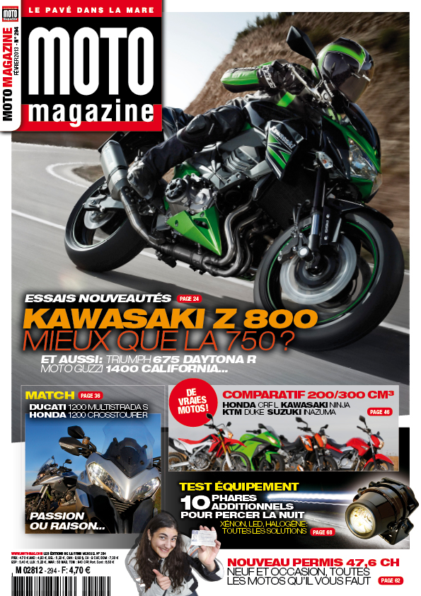 Moto Magazine n° 294 - Février 2013