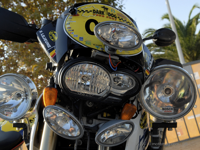 Phare Moto Double Optique LED