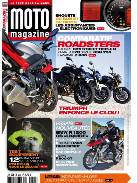 En kiosque : le Moto Magazine de mars 2013 est (...)