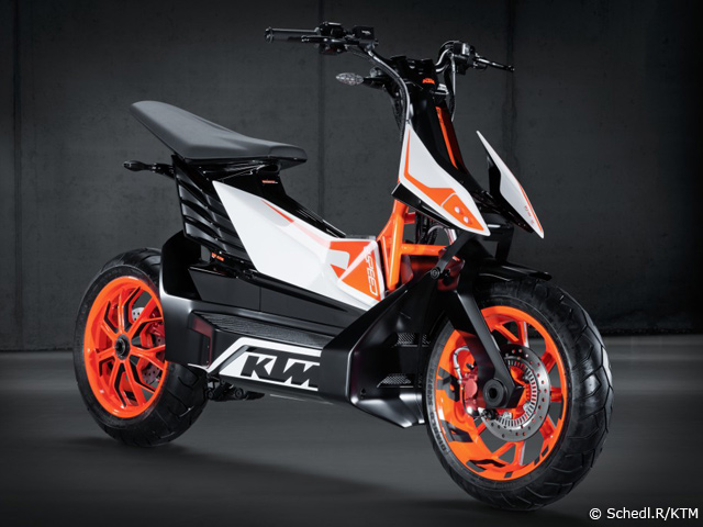 KTM E-Speed : le scooter de la marque sera électrique