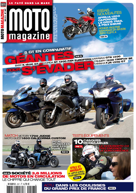 Moto Magazine n° 297 - Mai 2013 (vidéo)