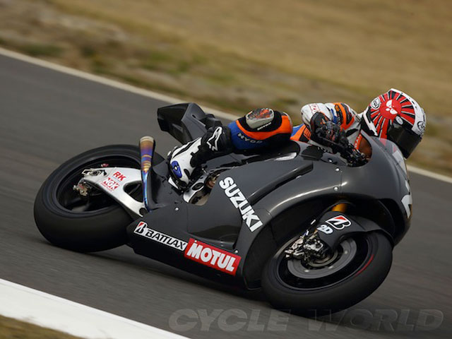 Nouvelles photos du prototype Suzuki pour le MotoGP (...)