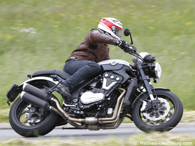 Horex VR6 1200 Roadster : la beauté allemande se fait (...)