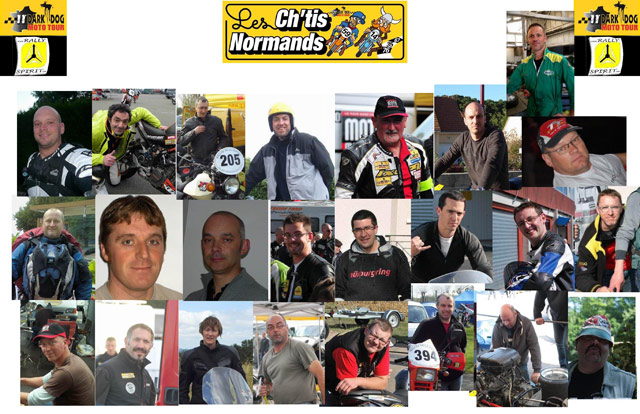 Les Ch'tis Normands au Moto Tour 2013