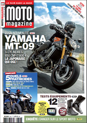 En kiosque : le Moto Magazine d'octobre 2013 est (...)