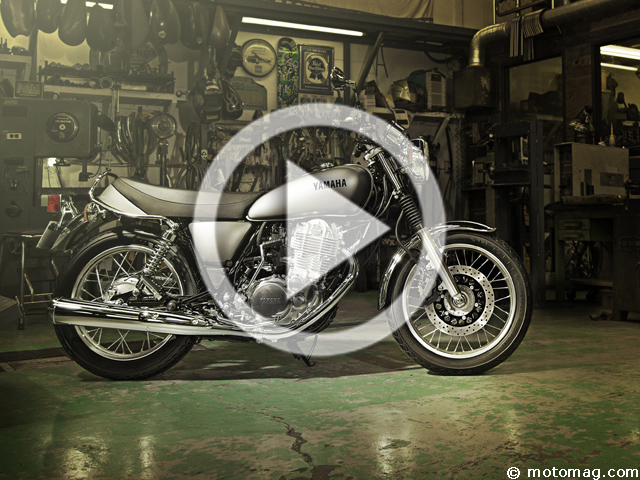 Nouveauté moto 2014 : Yamaha SR 400