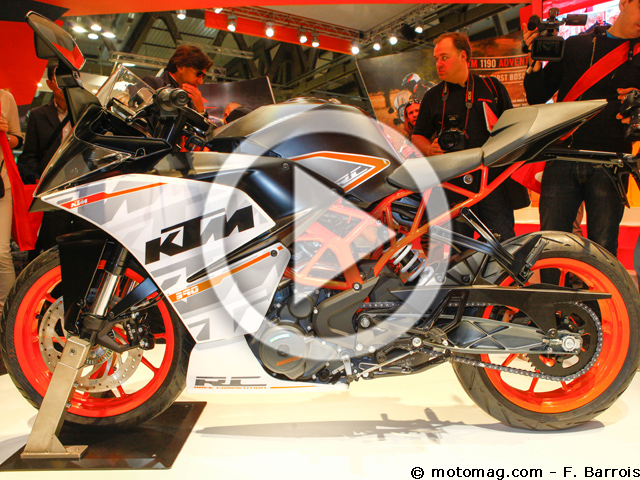Nouveauté moto 2014 : KTM 390 RC Duke