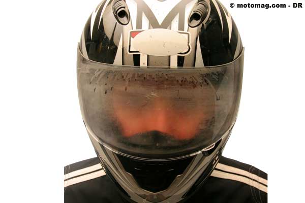 Casque de moto Film anti-buée Casque complet Lentille Autocollant anti-buée  Casque Général Film anti-buée Modèles: Autocollant anti-buée