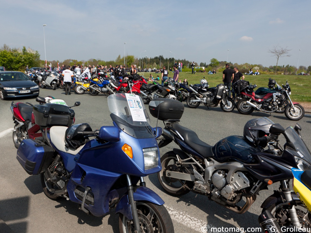 Manifestation FFMC à La Roche-sur-Yon : 250 motos dans (...)