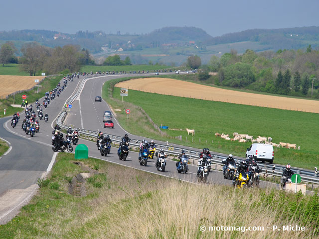 Manifestation de la FFMC Jura : 450 motards contre (...)