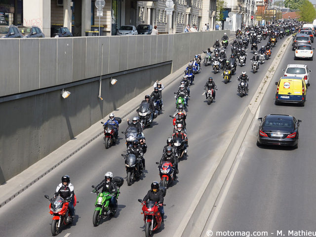 Manifestation à Reims : 1.600 motards répondent à (...)