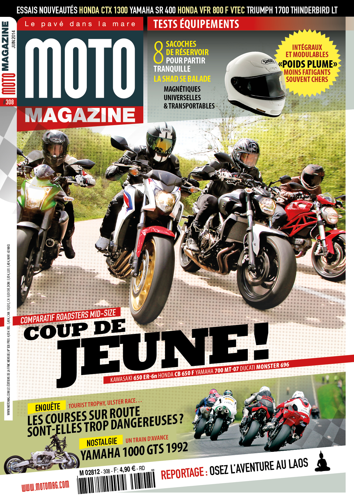 Moto Magazine n° 308 - Juin 2014