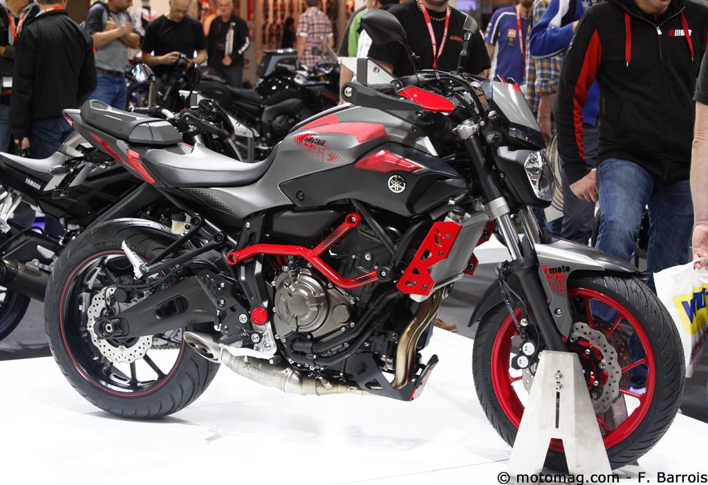 Nouveauté moto 2015 : Yamaha MT-07 MotoCage, effort (...)