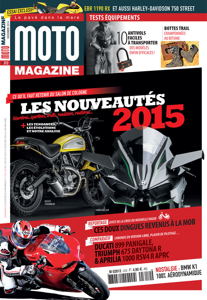En kiosque : Moto Magazine n°312 (novembre 2014) est (...)