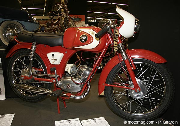 Paloma : la moto « de » Johnny Hallyday à Rétromobile