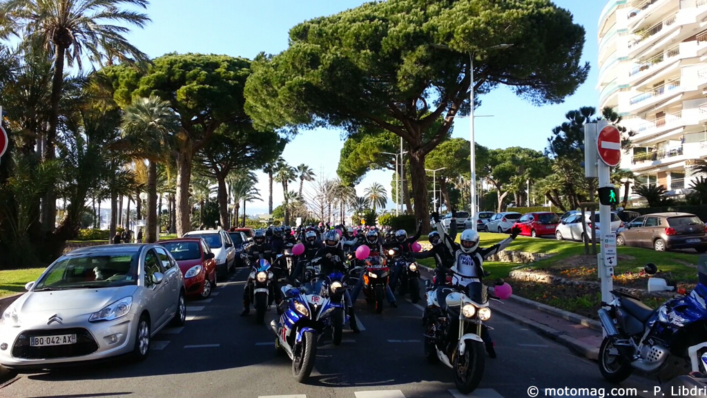 Toutes en moto 2015 : 550 motardes dans les rues de (...)