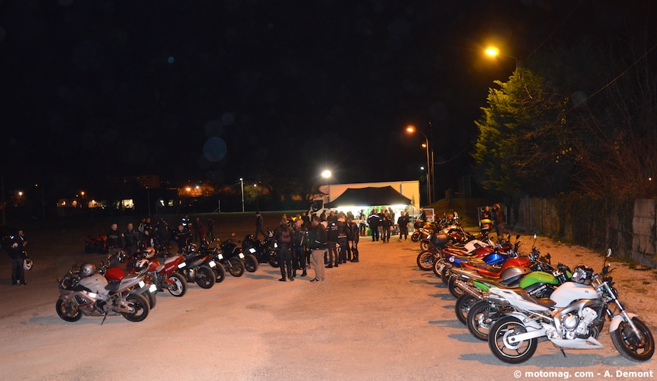 La balade nocturne de l'antenne FFMC 16