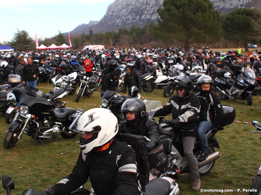 Plus de 1.300 motards se font bénir à La Sainte-Baume