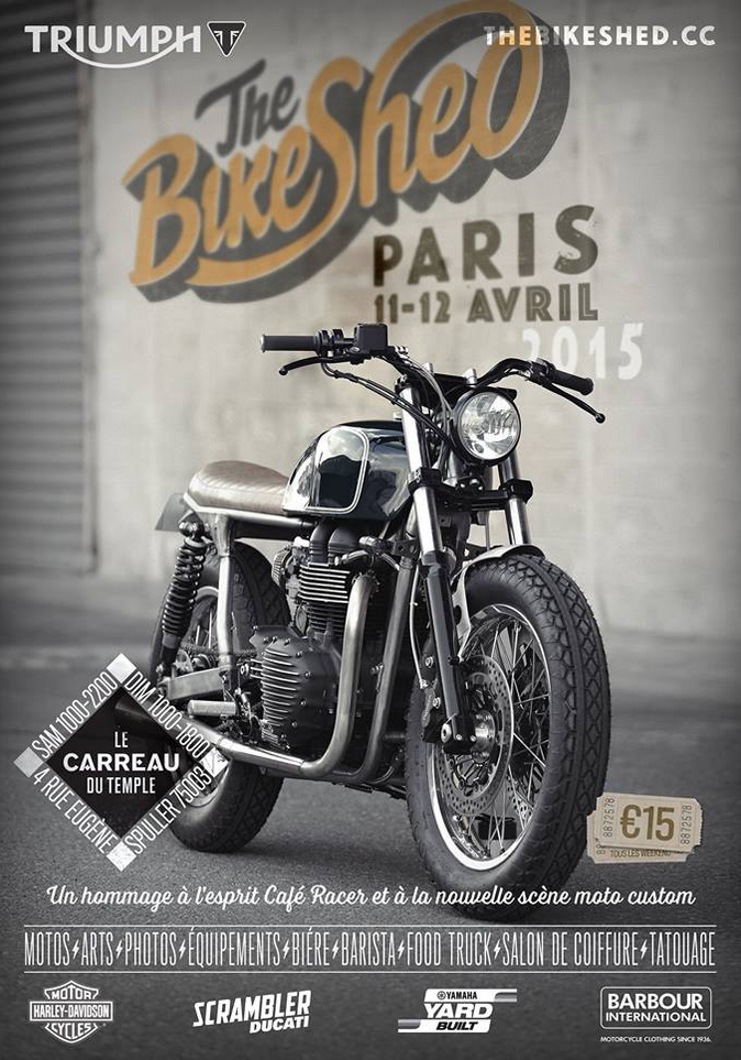 The Bike Shed : les préparateurs moto au Carreau du (...)