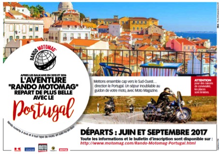 « Randos MotoMag » : en 2017, cap sur le Portugal (...)