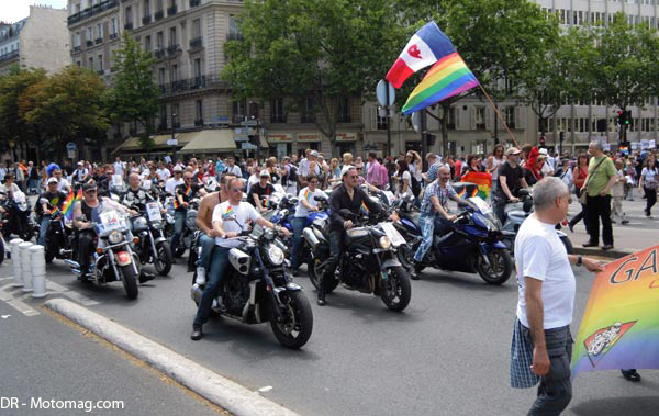 Le Gai moto club va faire la Gay pride à Paris à moto (...)