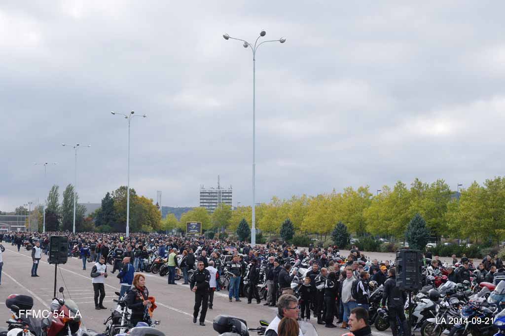Manifestation FFMC à Nancy : 2.000 motards ont répondu (...)