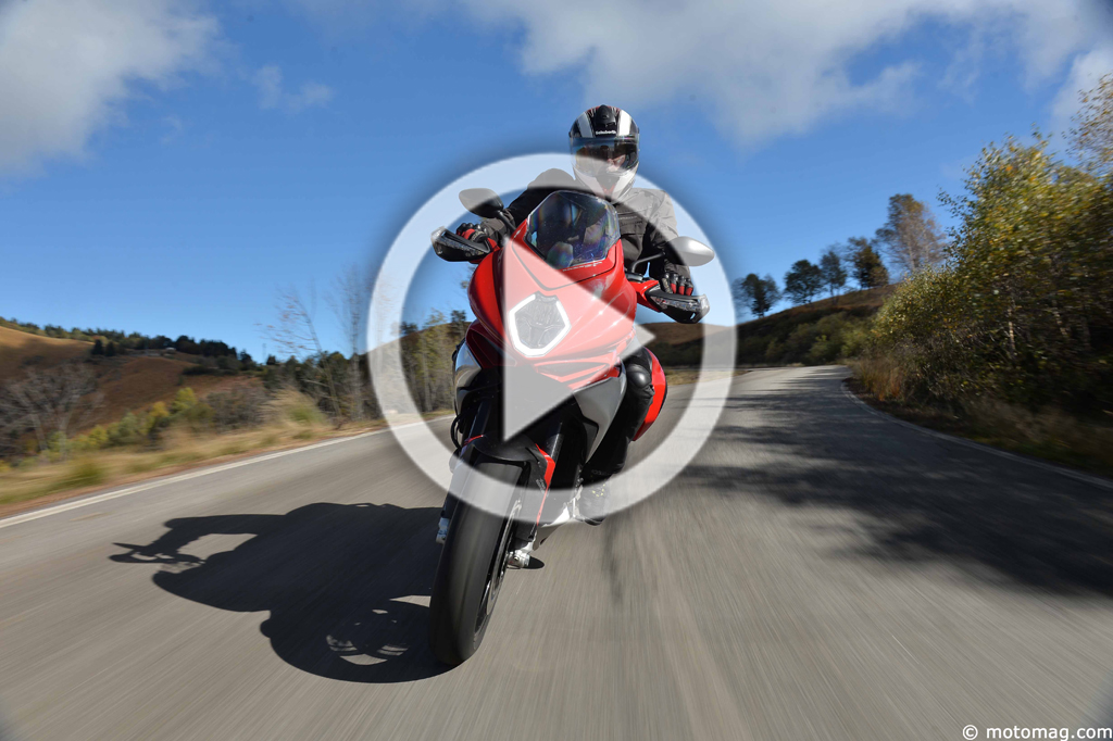 Essai vidéo : MV Agusta Turismo Veloce 800 Lusso, en (...)