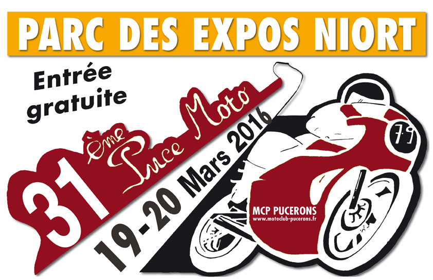 Ne ratez pas les 31e Puces moto de Niort (Deux-Sèvres) (...)