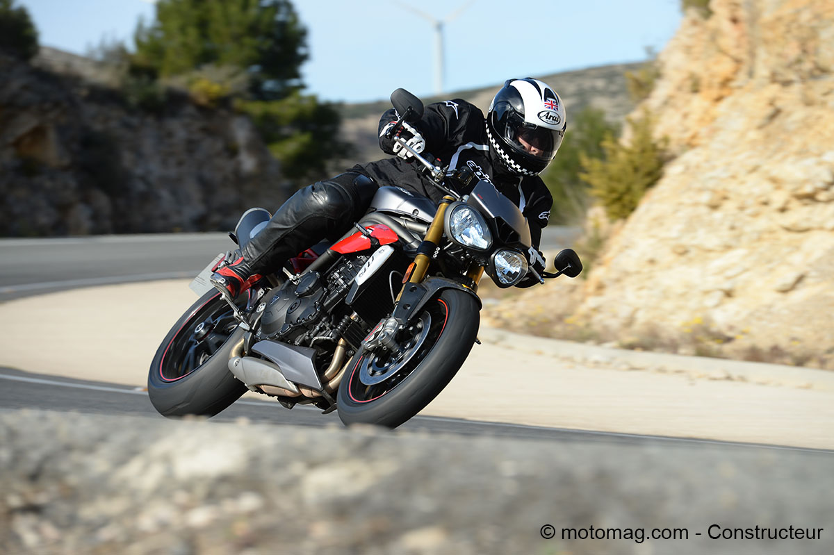 Triumph Speed Triple 1050 R : objectif sensations