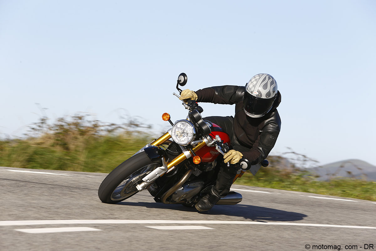 Triumph Thruxton R : le choix des gentlemen riders (...)